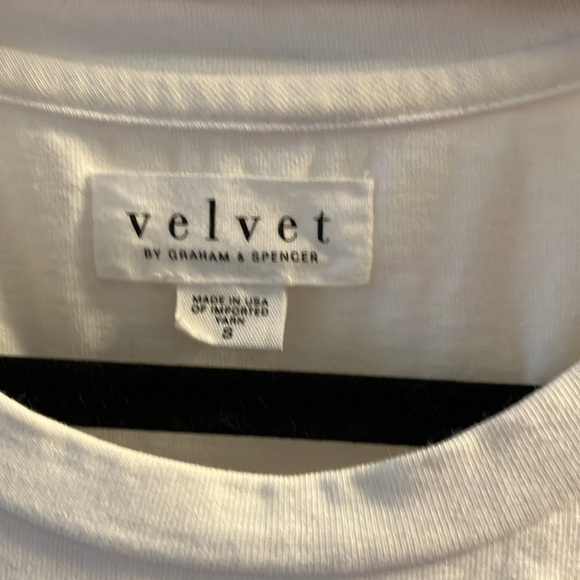 Velvet puff sleeve t-shirt - Picture 2 of 2